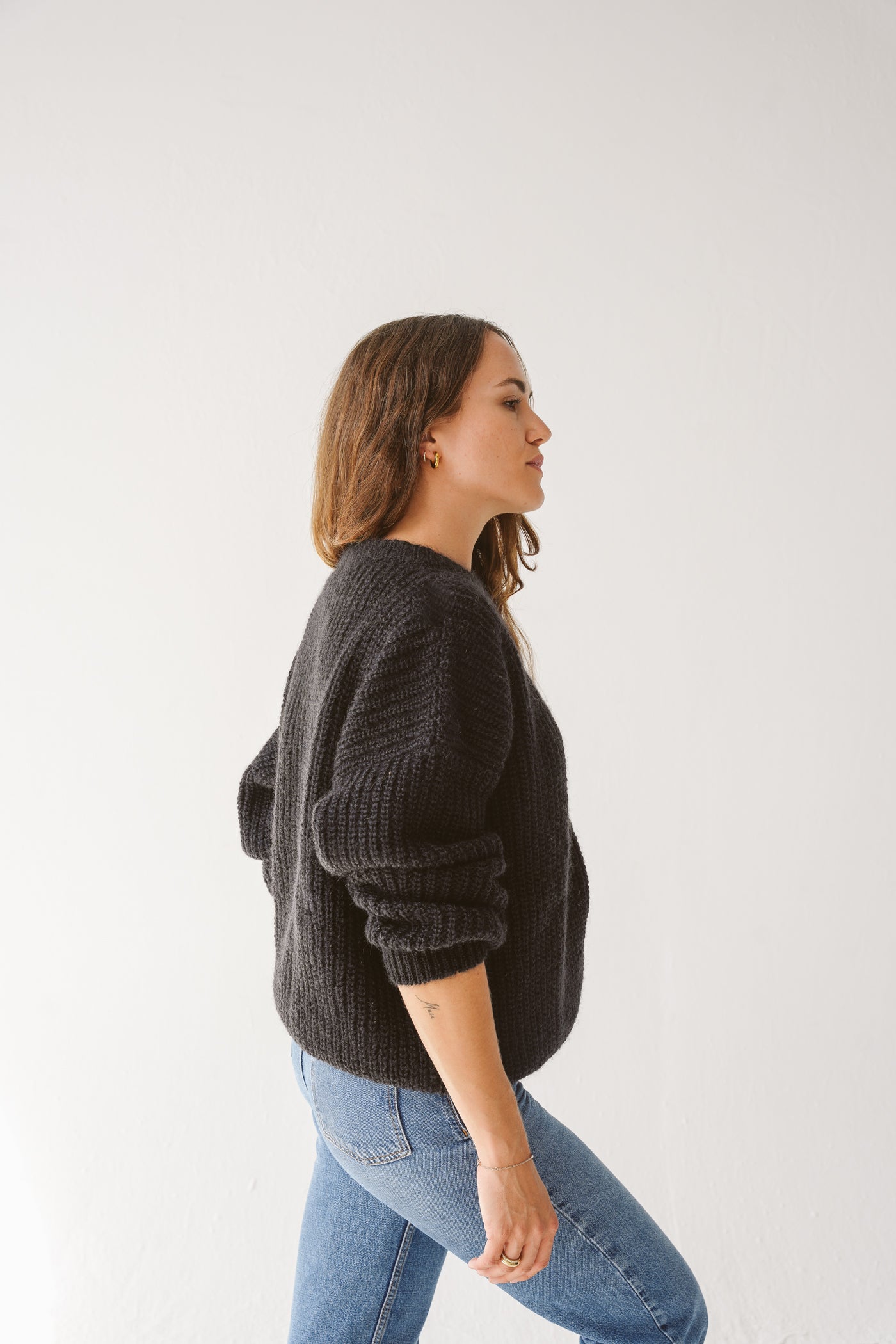 Mohair sweater black