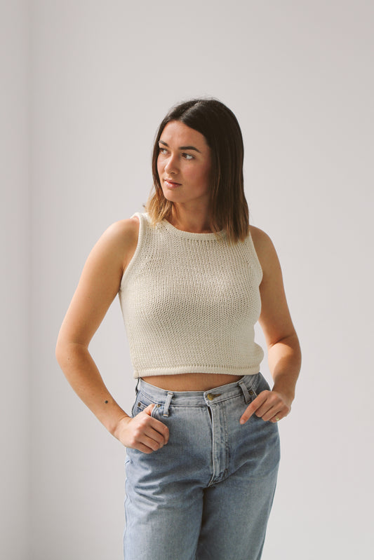 Cotton crop top